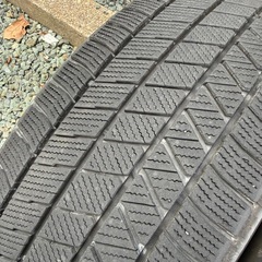 215/60R17ブリヂストンBLIZZAK VRX3スタッドレスタイヤ4本アルファード ヴェルファイア エスティマ エルグランドC-HR CR-V エリシオン他の画像