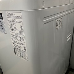 ジャングルジャングル貝塚店　5.0kg洗濯機　Panasonic NA-F50B15J 2022年製　縦型洗濯機　白　クリーニング済み　中古　リユース　貝塚市　二色浜の画像