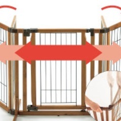 Richell 犬用ゲート、フェンスの画像