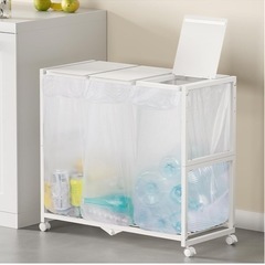 ゴミ箱　3分別の画像