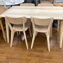 IKEA イケア ダイニング5点セット LISABO リーサボー【トレファク 川越店】の画像