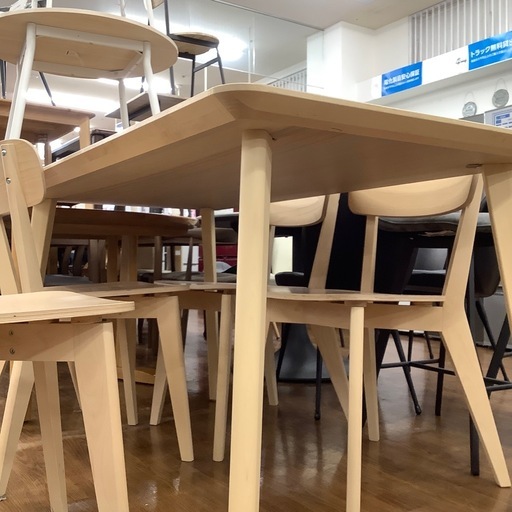IKEA イケア ダイニング5点セット LISABO リーサボー【トレファク 川越店】