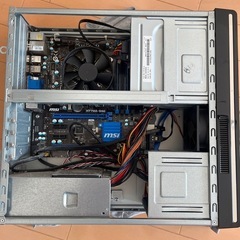 デスクトップ　パソコン　バードディスクなし　本体のみ
の画像