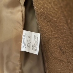 大きいサイズコート
の画像