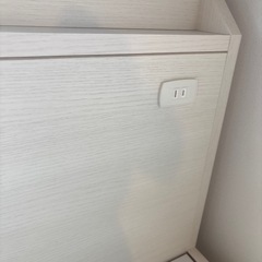 シングルホワイトベットフレームの画像