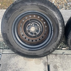 鉄ホイール　夏タイヤ　145/80 R13の画像