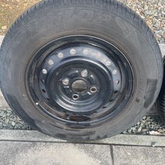 鉄ホイール　夏タイヤ　145/80 R13の画像