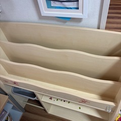 子ども　本棚兼おもちゃ棚の画像