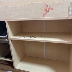 子ども　本棚兼おもちゃ棚の画像