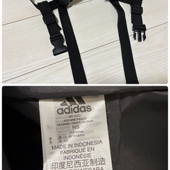 アディダス　リュック　黒の画像