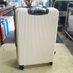 新品 HUNDRED 軽量ソフトキャリーケース 28インチ Lサイズ 95L  MCR-001 ベージュ キャリーバッグ 旅行バッグ 旅行カバン 札幌市 東区 新道東店の画像