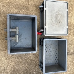 金魚、錦鯉用　外部
フィルター　3段式 の画像