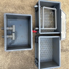 金魚、錦鯉用　外部
フィルター　3段式 の画像