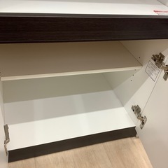 ニトリの2枚扉キッチンカウンターのご紹介です！！の画像