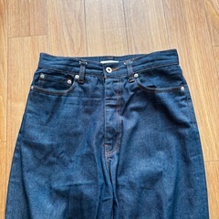 ビンテージライクワイドデニムパンツの画像