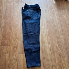 ビンテージライクワイドデニムパンツの画像