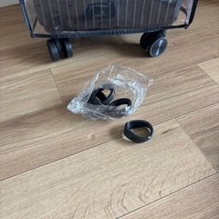 新品スーツケース　機内持ち込み　保護カバー　タイヤ保護付きの画像