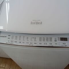 ★ジモティ割あり★ HITACHI 洗濯機 BW-DV80G 8kg/乾燥4.5kg 22年製 動作確認／クリーニング済み TK6932【リユースのサカイつくば店】の画像