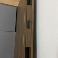 ☆a265　日本ベッド　２口コンセント付きの棚付ヘッドボードシングルベッドフレーム　ネイシェルフの画像