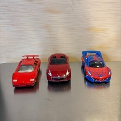 トミカ ランボルギーニカウンタックなどスポーツカー3台の画像