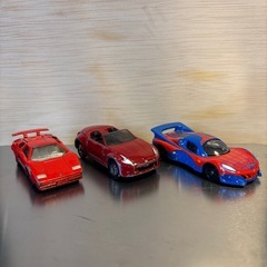 トミカ ランボルギーニカウンタックなどスポーツカー3台の画像