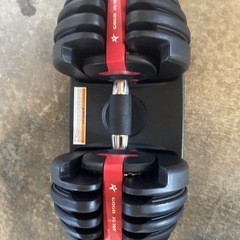 美品IKERU トレーニングベンチ＋可変式ダンベルセット（24kg×2）の画像