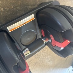 美品IKERU トレーニングベンチ＋可変式ダンベルセット（24kg×2）の画像