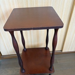 【昭和レトロ】電話台？飾り台？の画像