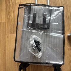 新品スーツケース保護カバー&タイヤ保護カバーの画像