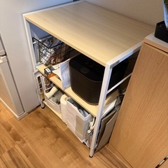 レンジ台　レンジラックの画像