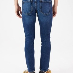 ブーツカットジーンズ スリムフィット ストレッチ メンズ(W32/L34)の画像