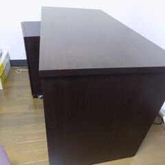 木製机(可動式袖机付)の画像