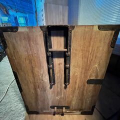 古家具 タンス 2段 引き出し箪笥 和箪笥 ビンテージ③の画像