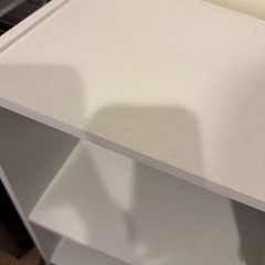 カラーボックス　シンプル　白の画像