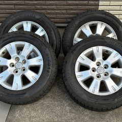 ヨコハヤ　スタッドレスタイヤ　ホイル　4本セット　ヴェルファイア　アルファード等の画像