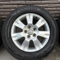 ヨコハヤ　スタッドレスタイヤ　ホイル　4本セット　ヴェルファイア　アルファード等の画像
