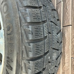 ヨコハヤ　スタッドレスタイヤ　ホイル　4本セット　ヴェルファイア　アルファード等の画像