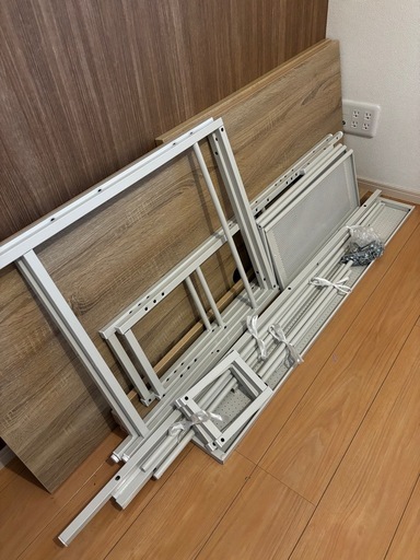 LOWYA サイドラック付きパソコンデスク　 