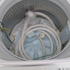 AQUA アクア 全自動洗濯機 AQW-P7R(W) 2025年製 7Kg 家電 中古の画像