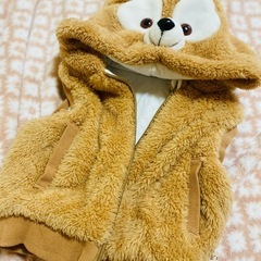 【受け渡し予定者決定】80 女の子　女児服　ジャケット・ポンチョ　冬服　ディズニーの画像