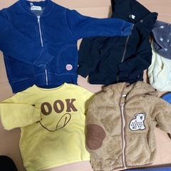 used 秋冬子供服100サイズ　まとめ売りの画像