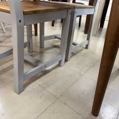 J3160　【リユースのサカイ柏店】　IKEA　イケア　GAMLEBY テーブルダイニングチェア２Pセット　2脚の画像