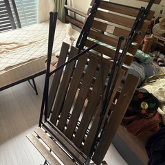 IKEA テルノー　ガーデンテーブル&チェアー2脚の画像