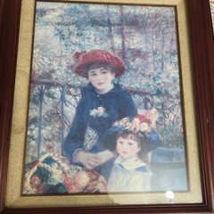 絵画　ルノアール写しの画像