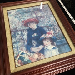 絵画　ルノアール写しの画像