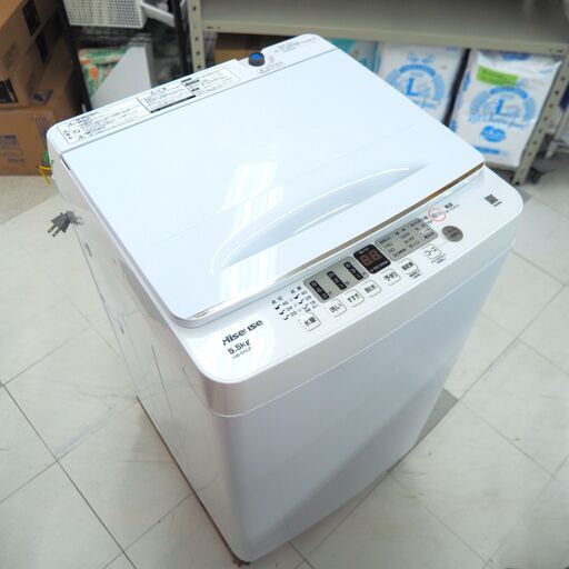 洗濯機　5.5㎏　ハイセンス　HW-55EZW　リユース品　価格　20,800円