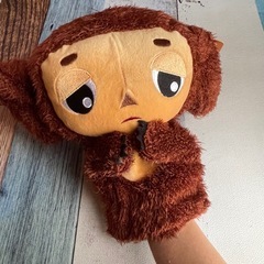 激レア！チェブラーシュカ　パペットぬいぐるみの画像