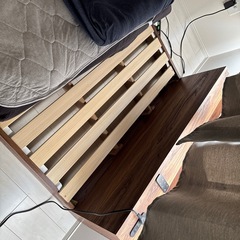 ベッドフレーム セミダブル(※フレームのみです！)の画像