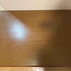 【無料】不二貿易ローテーブル　120cm×75cm×38cm　の画像