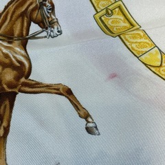 D7046【エルメス】カレ90 フランス国立乗馬学校 大判 スカーフの画像